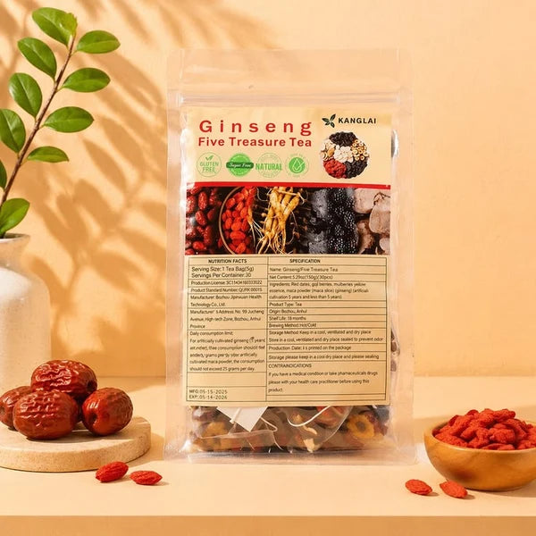 Ginseng Five Treasure Tea
