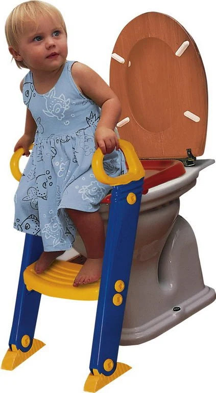 Kids Toilet Training Ladder Seat with Safety Handles