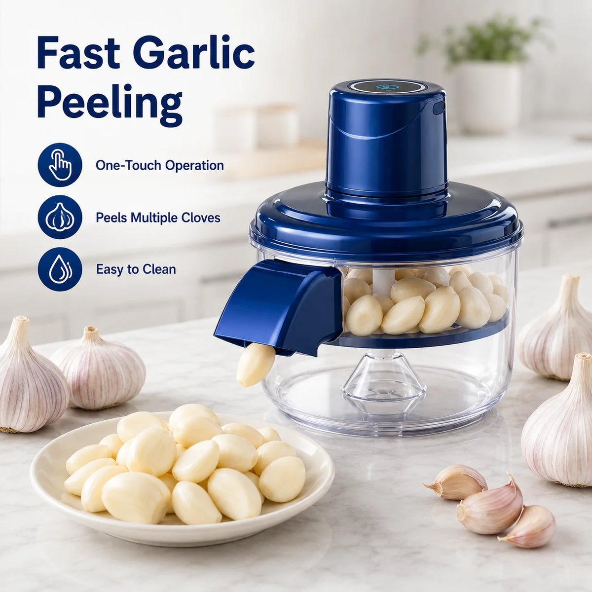 Electric Mini Food Chopper & Blender
